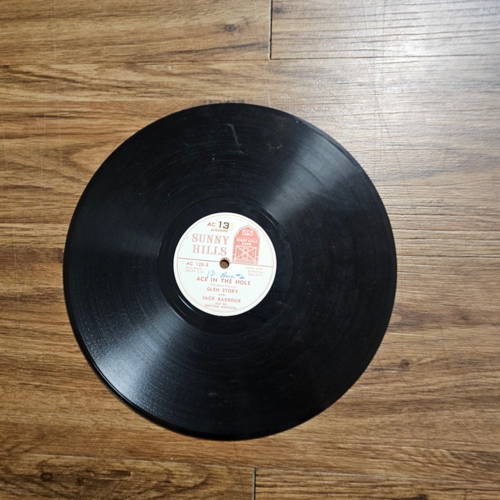 Jack Barbour And His Rhythm Rustlers -‎ Dancing On Top Of The World 78RPM V+/V+